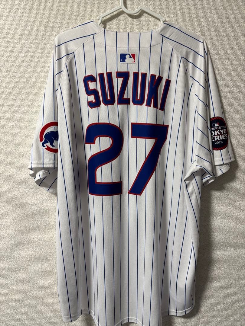 奪*還様 シカゴ・カブス 鈴木選手 ユニフォーム XL