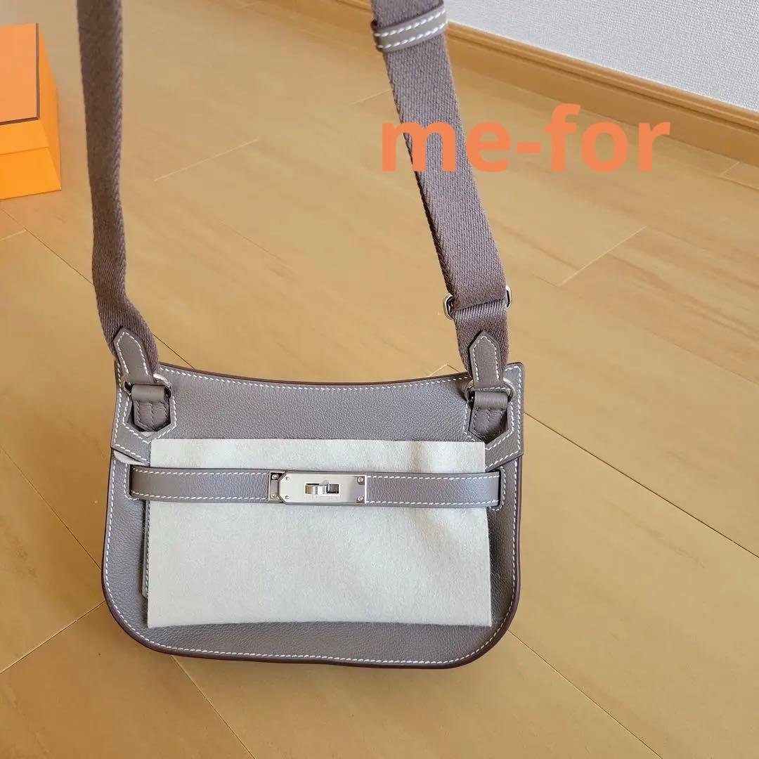 ケ*イ様 【美品】カード有 HERMESエルメス ジプシエールミニ シルバー金具