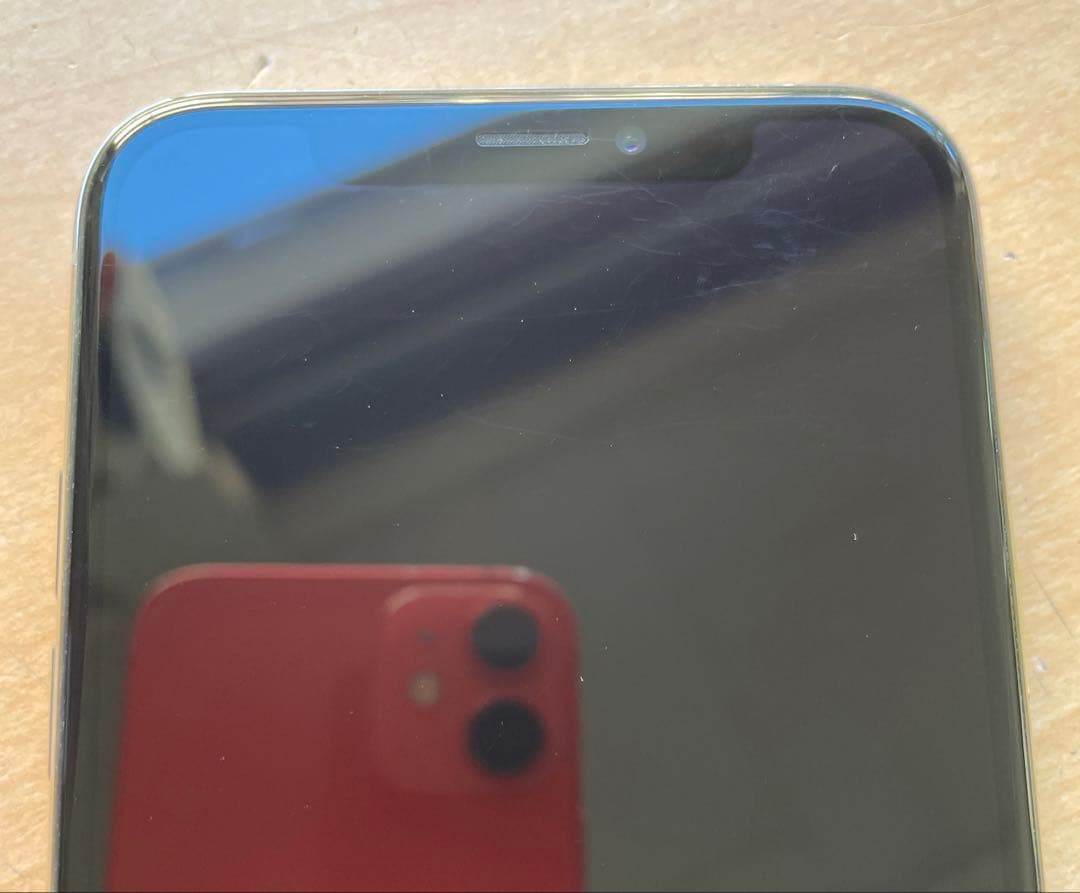 iPhone X シルバー　256GB A1902 美品　バッテリー93%