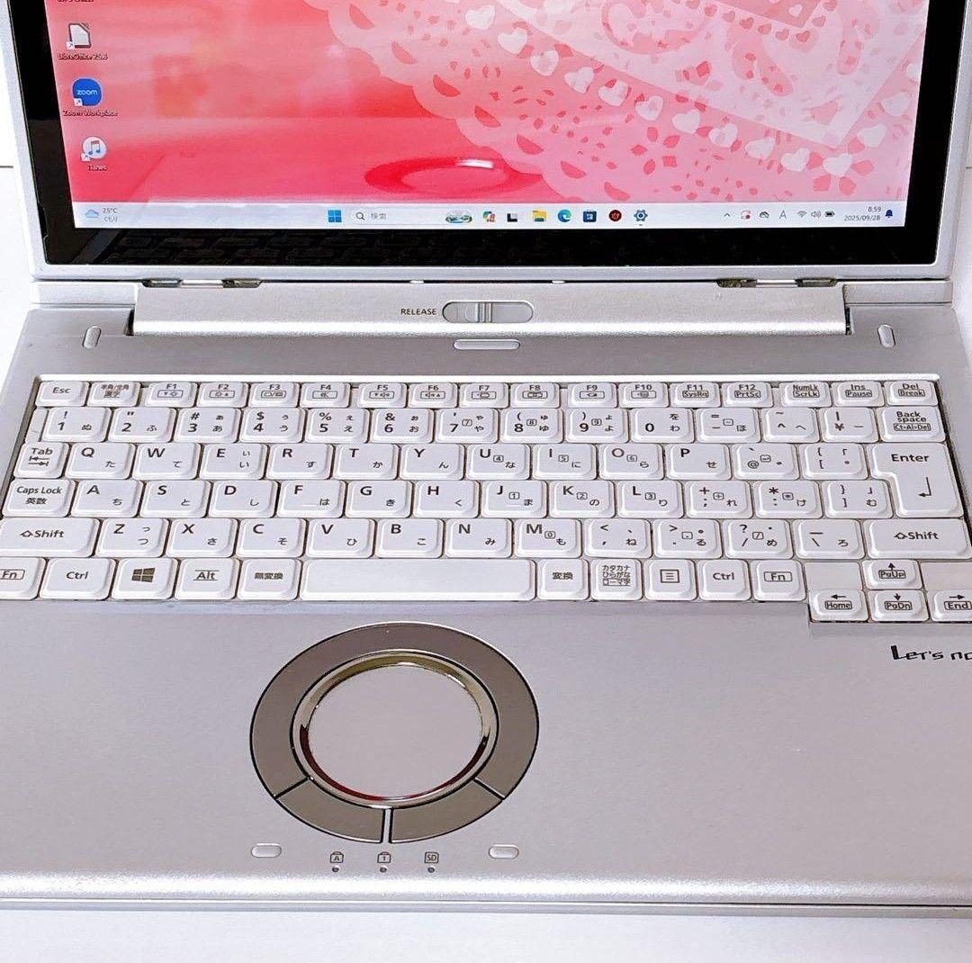 パナソニックレッツノートCF-XZ6 タブレット i5 8GB SSD256GB