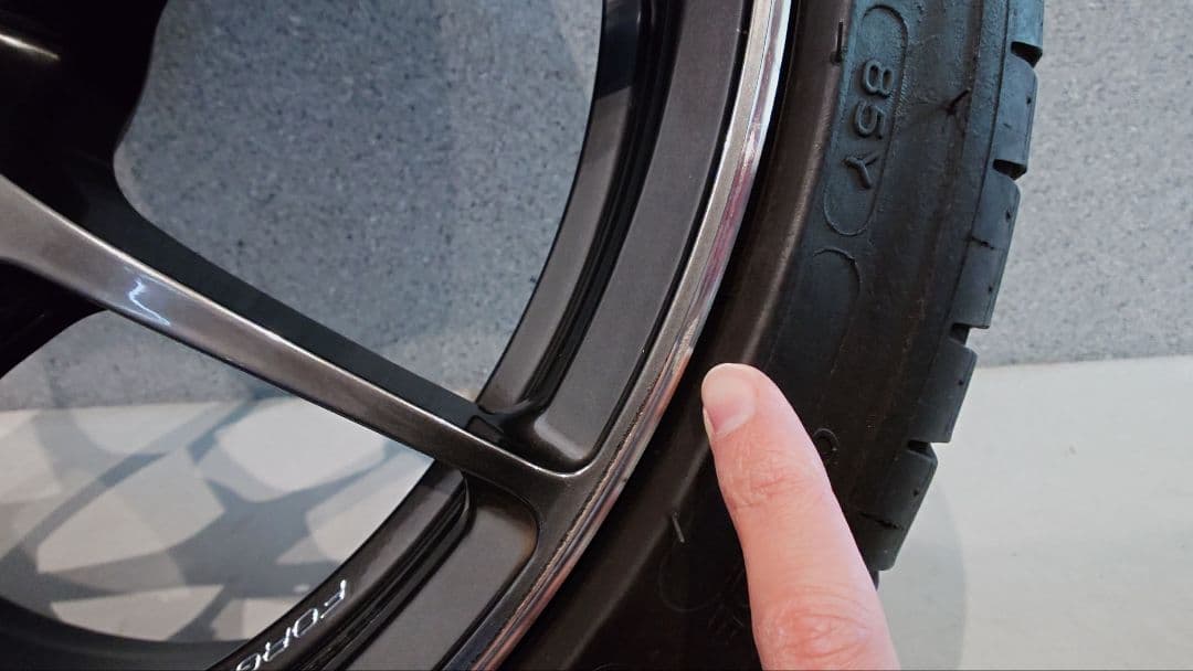 【MEGA MILK】RAYS VOLKRACING 18インチホイール