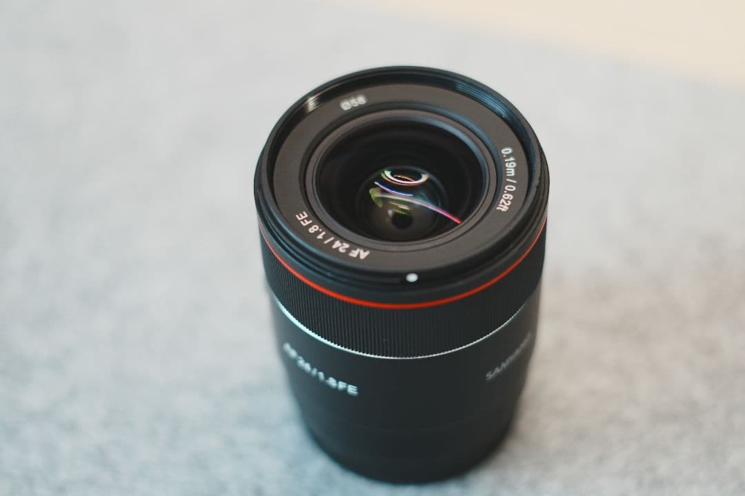 Samyang AF 24mm f1.8 sony eマウント