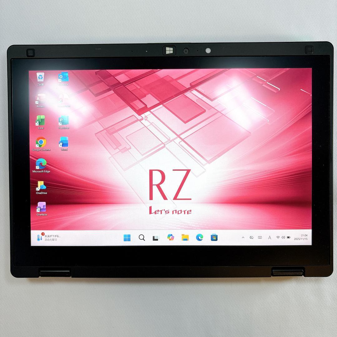 ★希少ブラック★ レッツノート CF-RZ6 i5 8GB 256GB_859