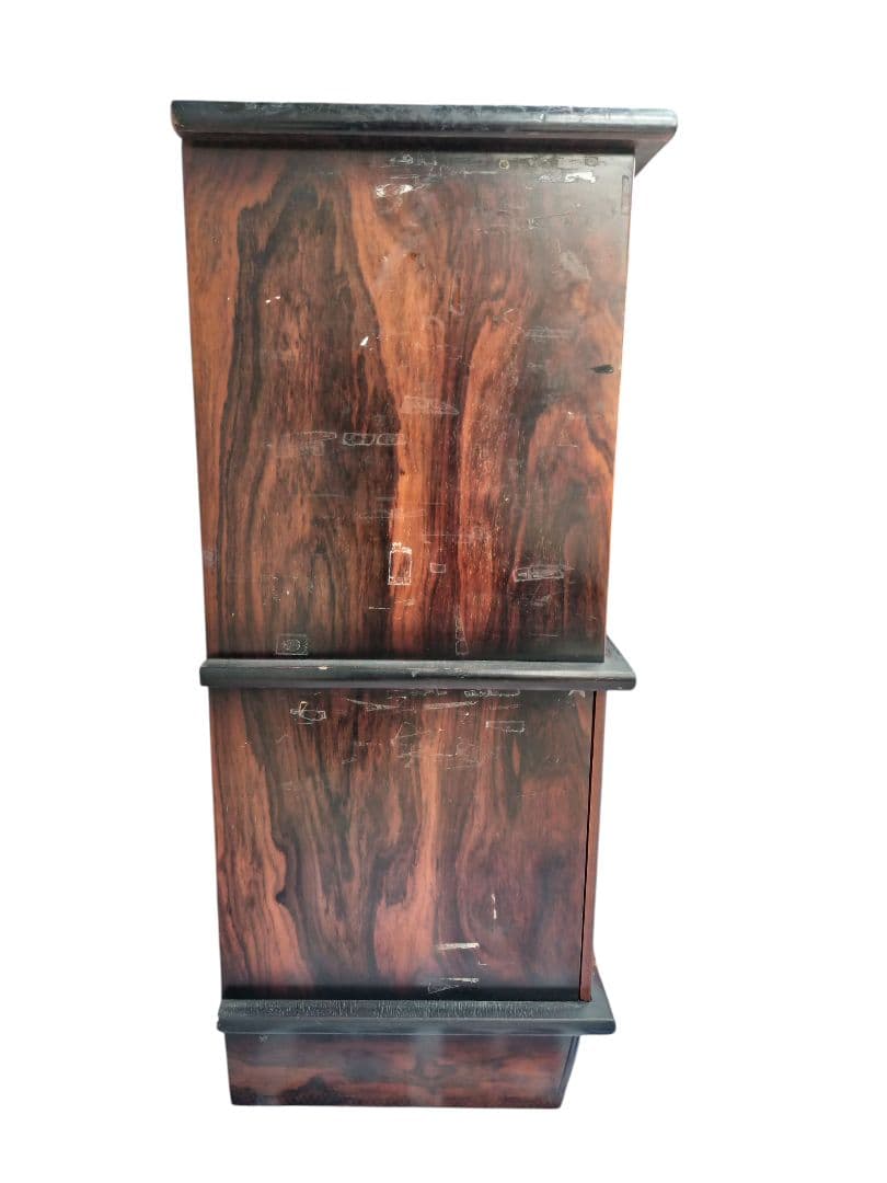 昭和レトロ　茶箪笥　木製収納キャビネット　ヴィンテージ