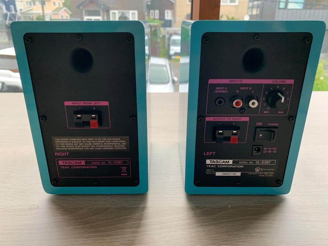 【 たつこ 】TASCAM 初音ミク スピーカー VL-S3BT MIKU
