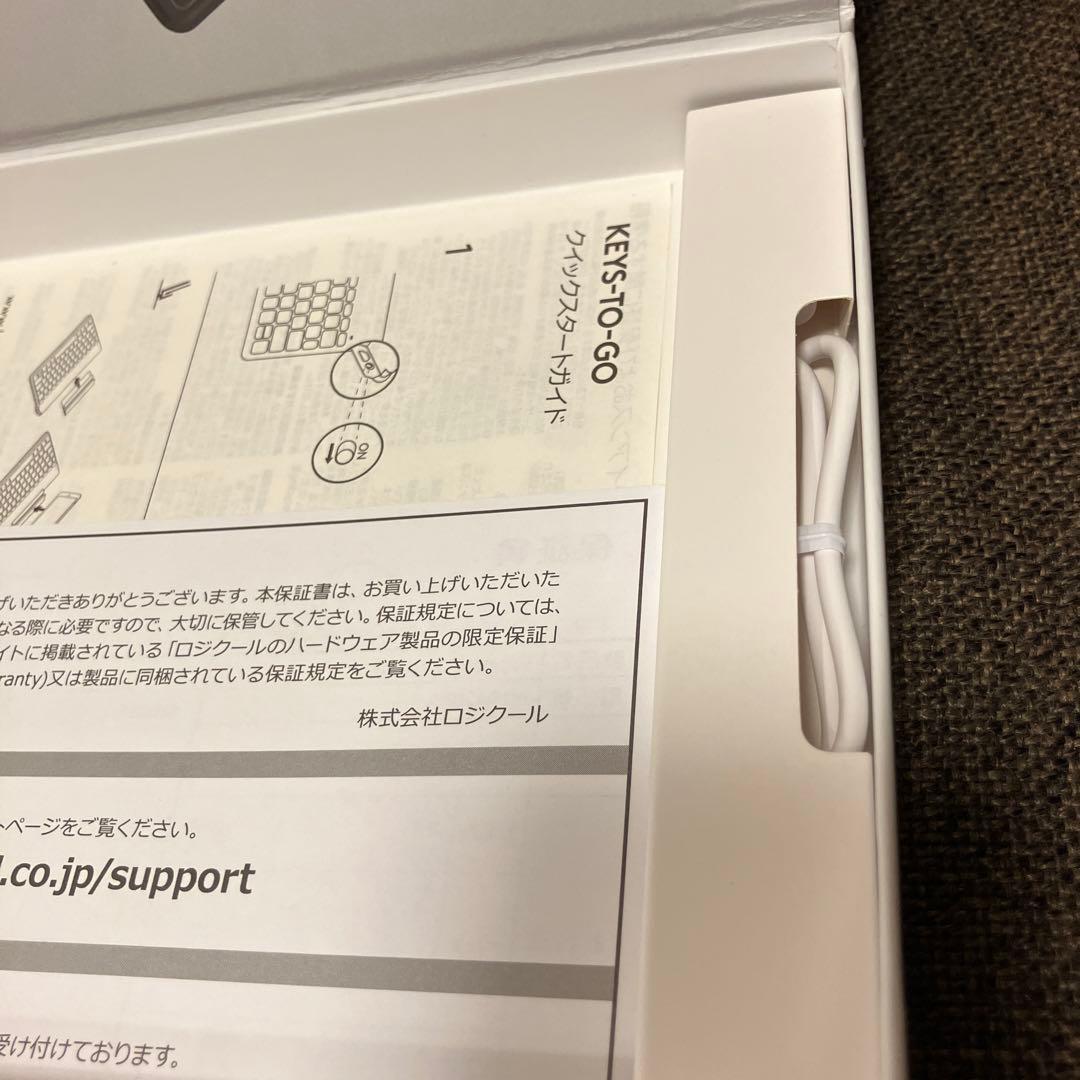 新品ロジクールKEY-TO-GOウルトラスリムキーボードiPad iPhone
