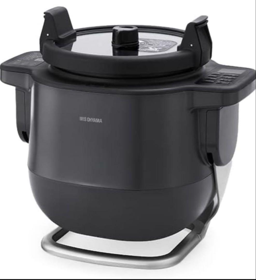 お正月価格　自動攪拌式調理器　CHEF DRUM 新品DAC-IA2-H グレー