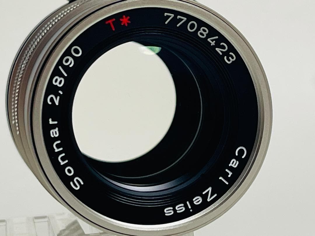コンタックス CONTAX Sonnar T* 90mm F2.8 クローム b