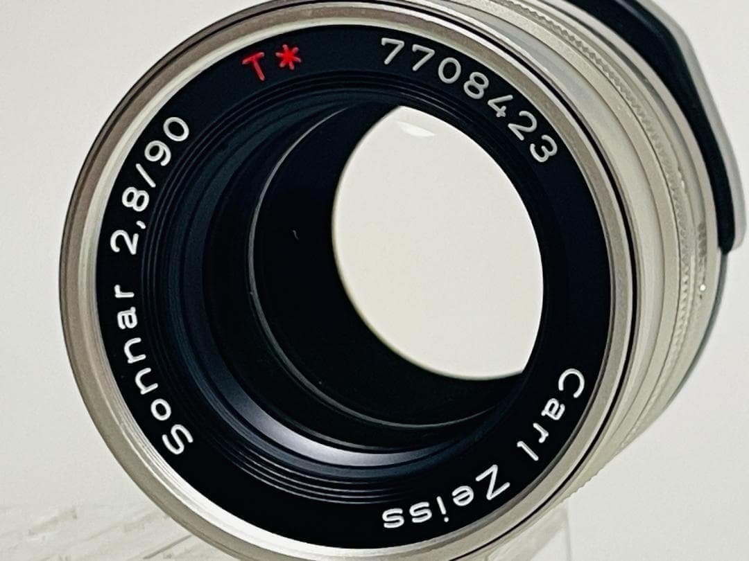 コンタックス CONTAX Sonnar T* 90mm F2.8 クローム b