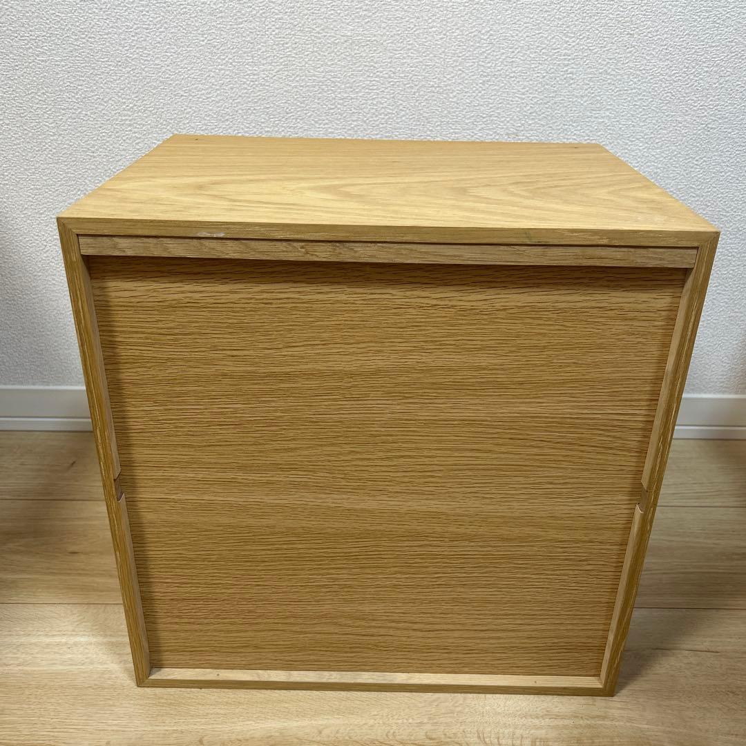 無印良品　スタッキングチェスト　引き出し２段　2個セット