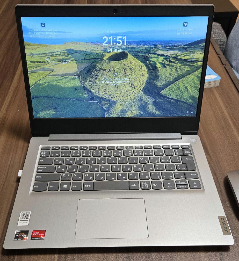 【美品】Lenovo ノートパソコン IdeaPad Ryzen5搭載