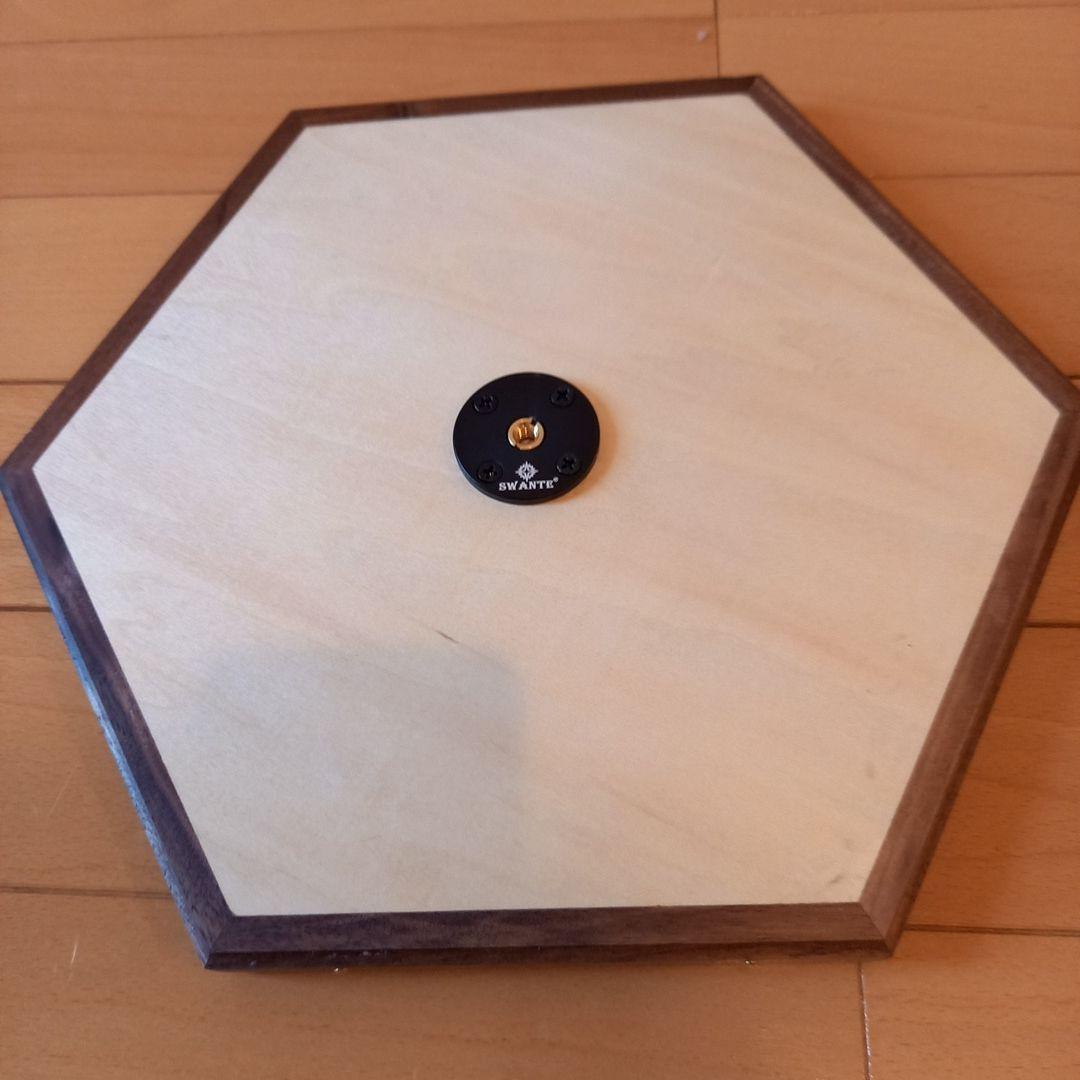 三脚テーブル天板　天然無垢　ウォルナット２枚セットソフトデニム専用袋付き