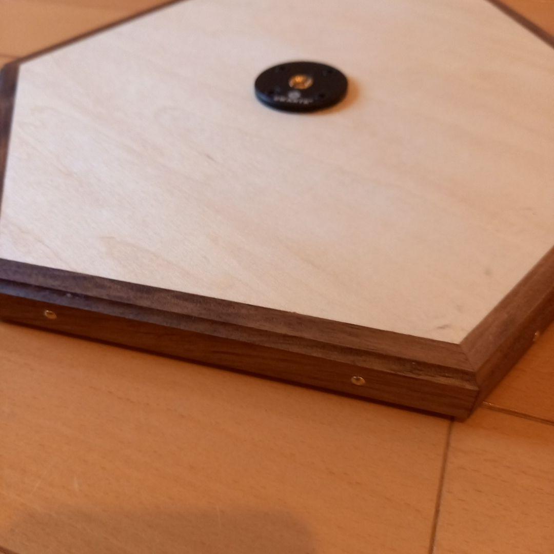 三脚テーブル天板　天然無垢　ウォルナット２枚セットソフトデニム専用袋付き