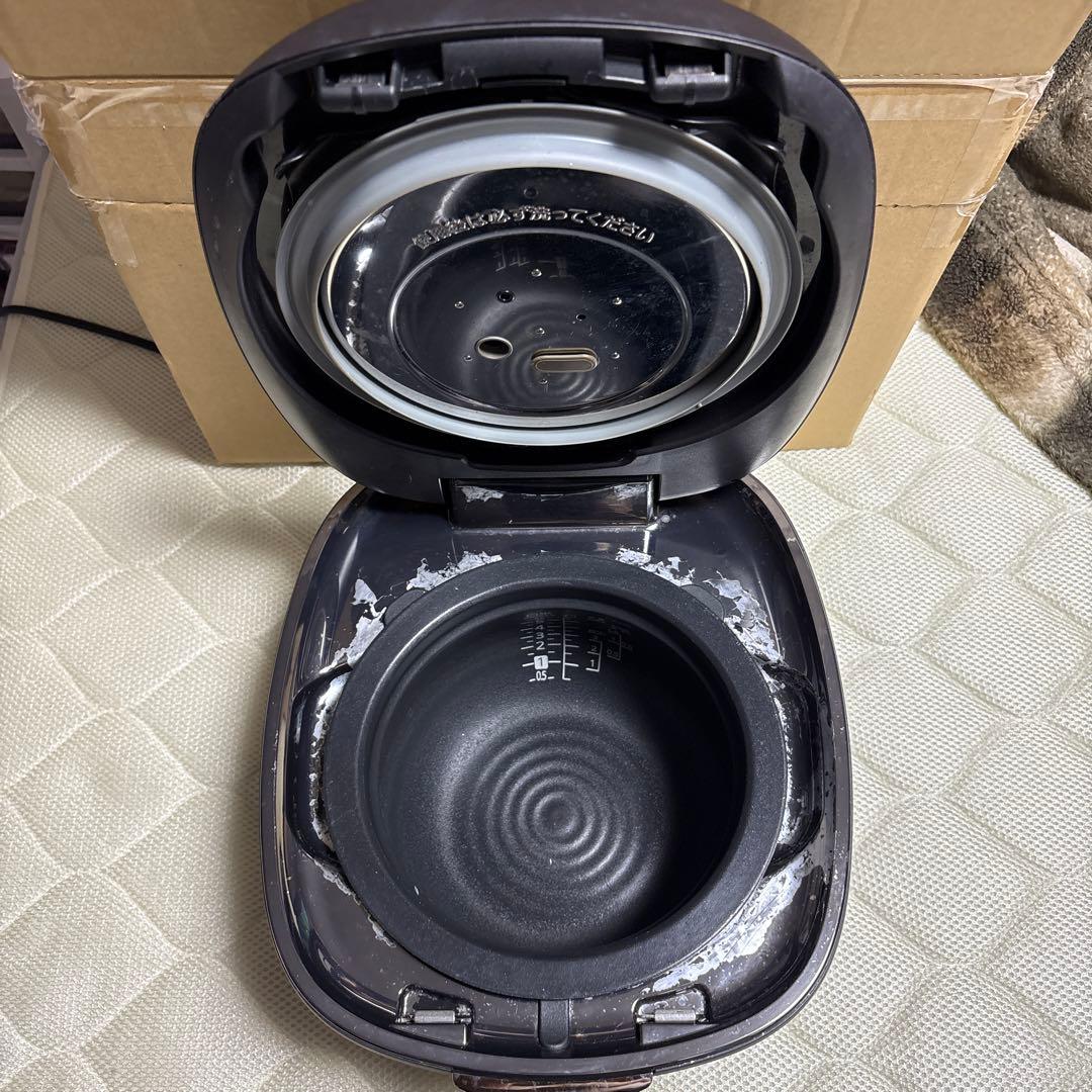 タイガー JPL-G100 圧力IH炊飯器 土鍋ご泡火炊き5.5合2021年製