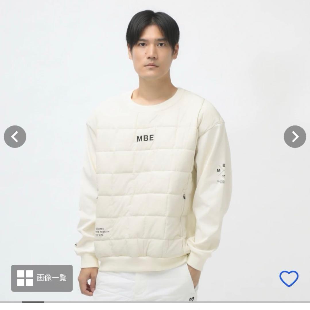 MBE by PEARLY GATES メンズL白