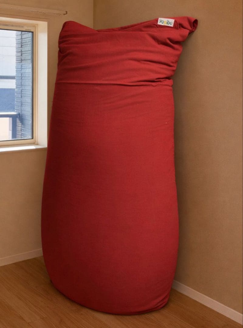 Yogibo Max ヨギボーマックス レッド ／ペールブルー