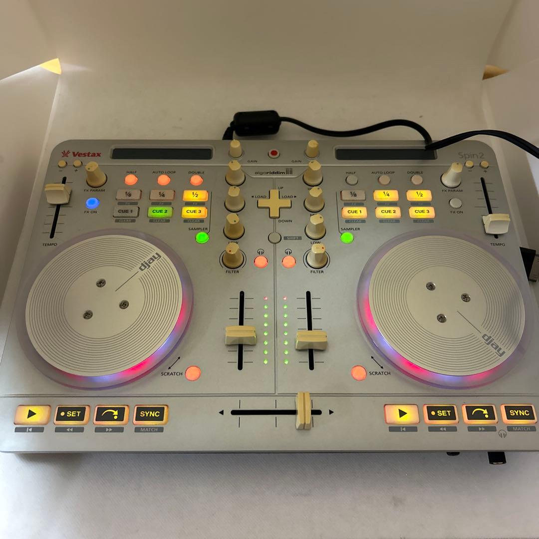 Vestax ベスタクス　Spin2 DJコントローラー　djay