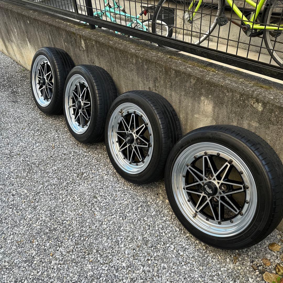 work equip 03 15インチホイールセット　6jプラス32レアサイズ