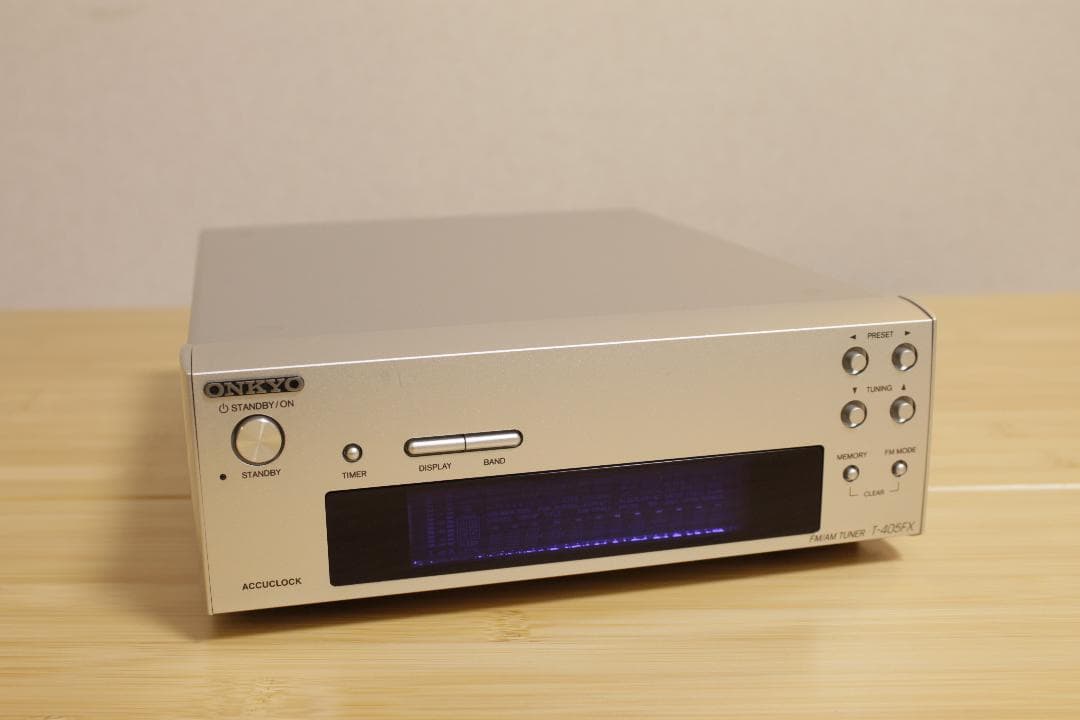 【ONKYO】T-405FX FM/AM チューナー アンテナ・電波時計ユニット