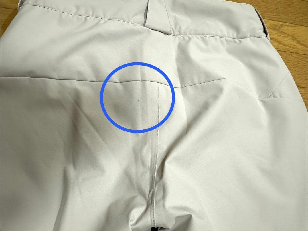 ROSSIGNOL ジャケット 灰 & パンツ 白　④