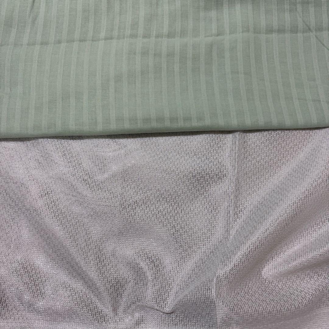 【ayacyura】フリル付ミラーレースカフェカーテン　ご案内用