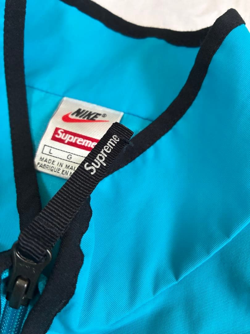 Supreme × NIKE ナイロンジップアップジャケットＬ