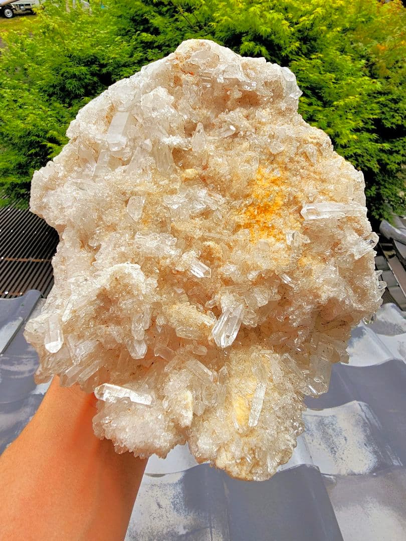 約2kg以上あり‼️ 宮崎産 水晶クラスター