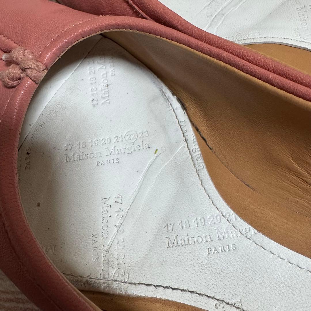 美品 Margiela Tabi マルジェラ タビバレエ ピンク37