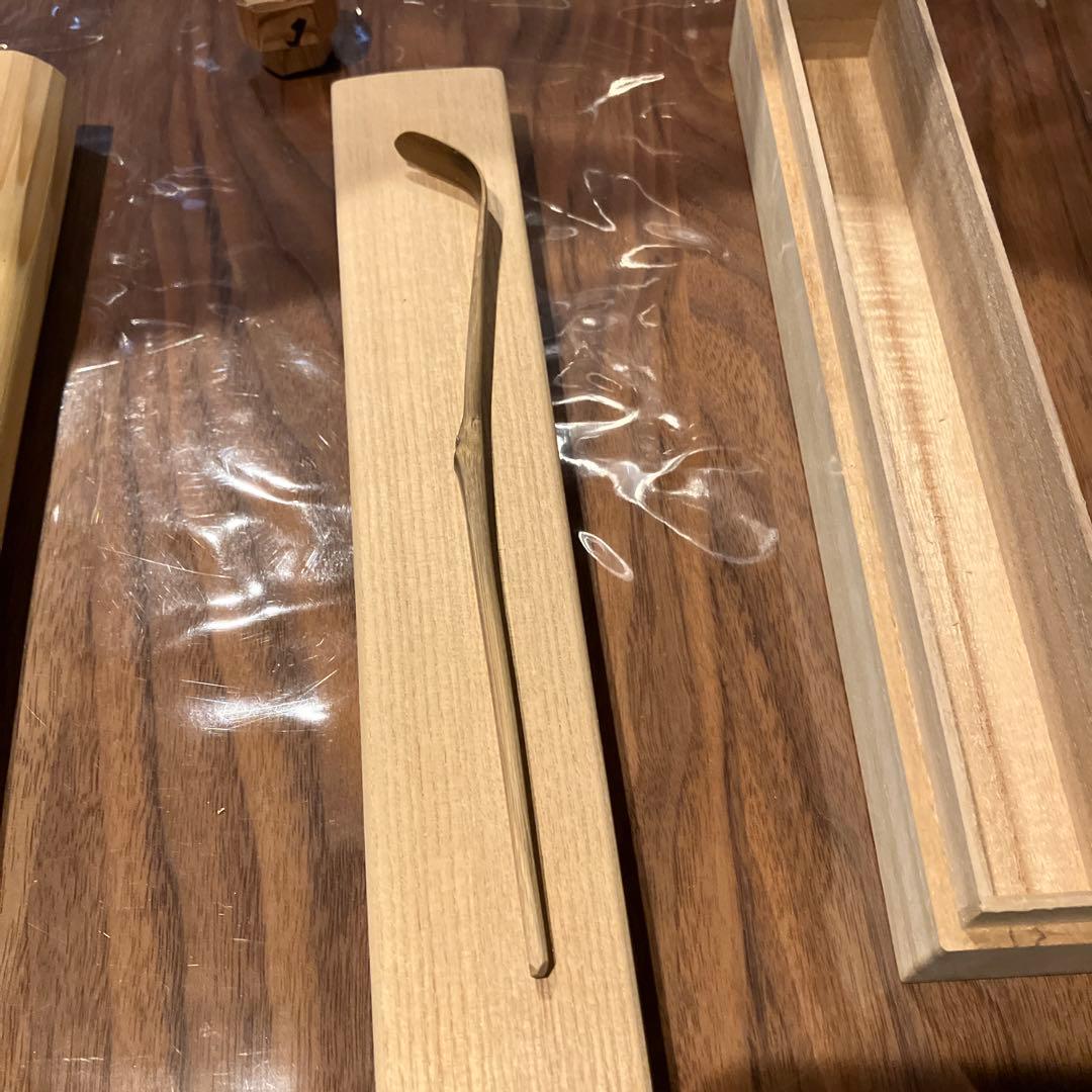 お茶道具　お茶杓　影林宗篤