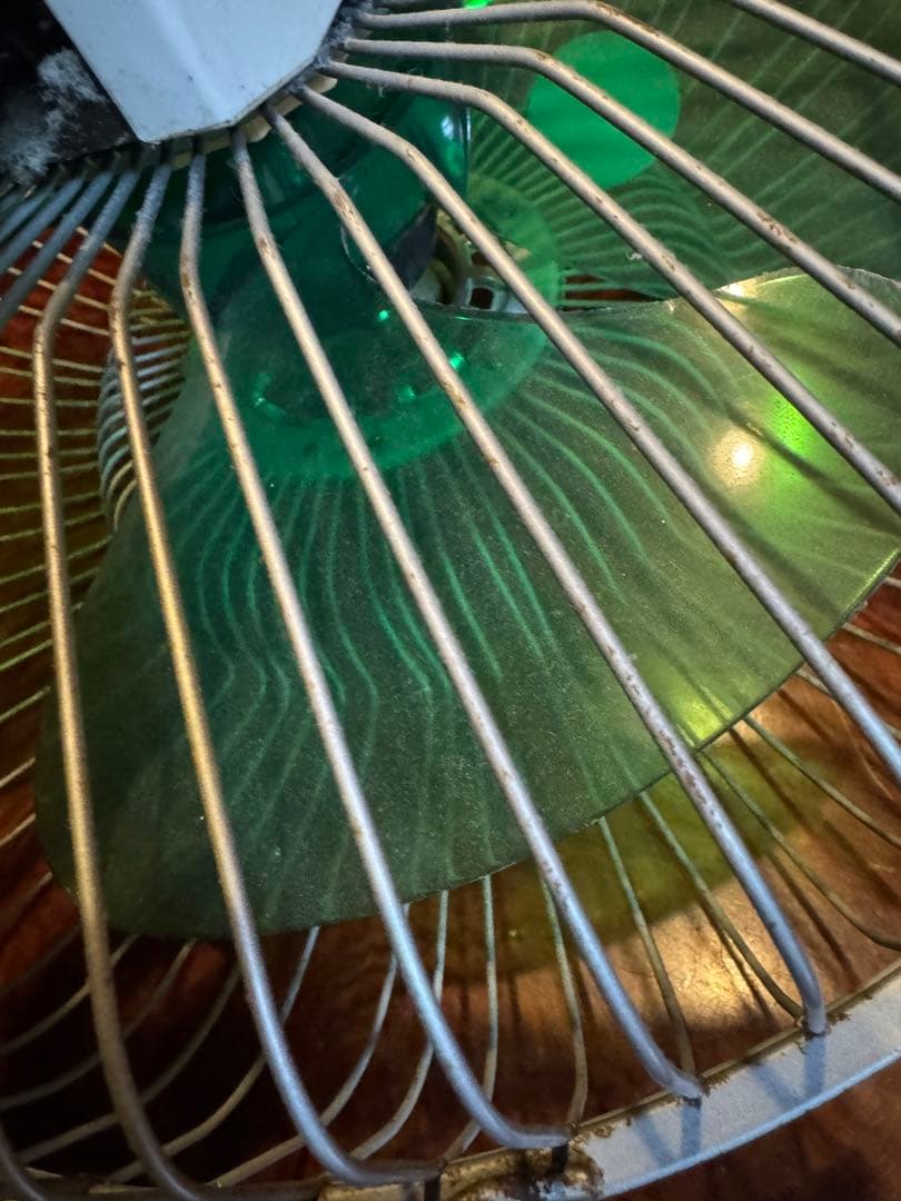 昭和レトロ　奇跡ビンテージ扇風機W-30E42G 動作品ジャンク