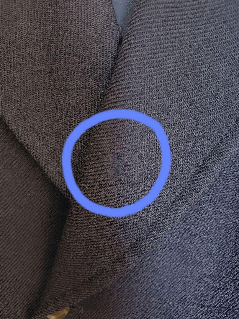 G*️様 ワイズ Y's ウール トレンチコート M ダークネイビー 中厚手 レ