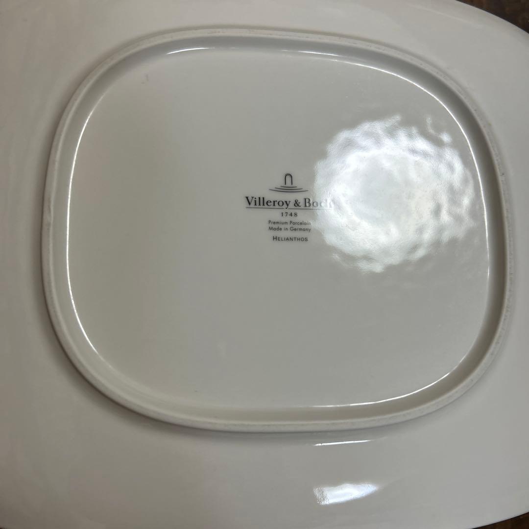 Villeroy＆Bochビレロイ&ボッホ エリアントス プレートひまわり 3枚