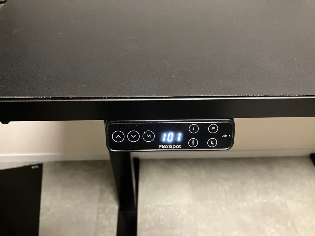 FlexiSpot 電動昇降デスク E7H 純正天板 ブラック
