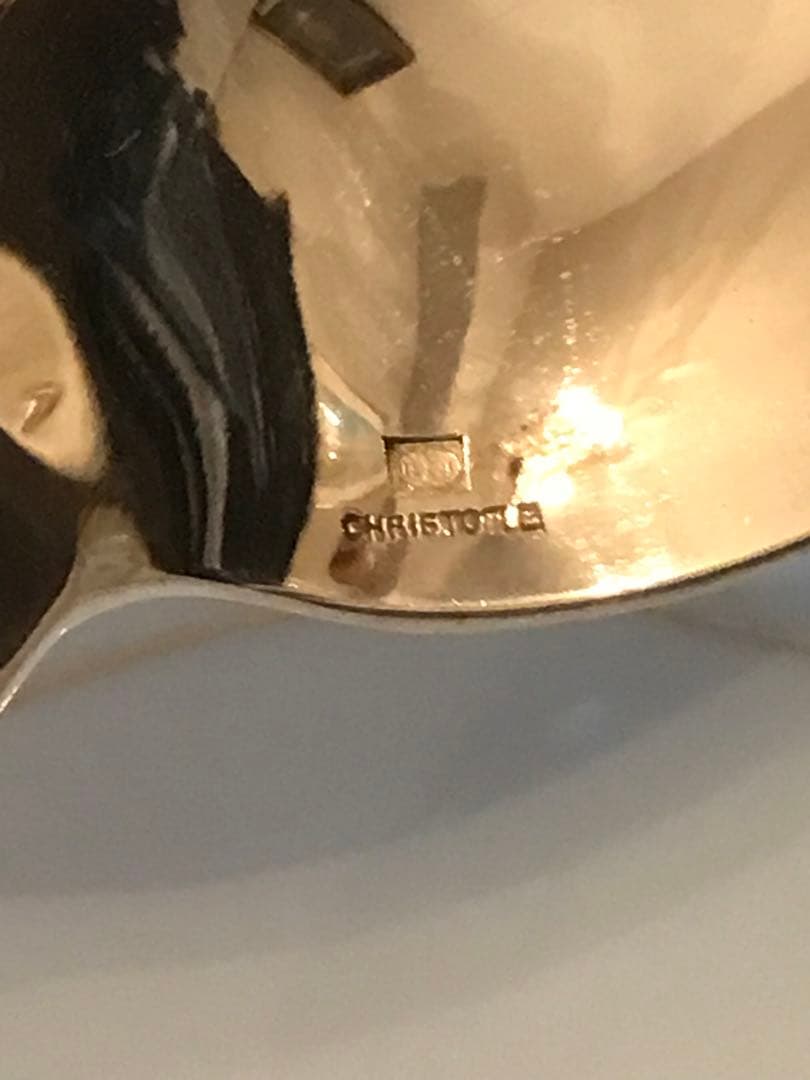 クリストフル／マルリー／パーシャリーゴールド／サーヴィングフォーク＆スプーン