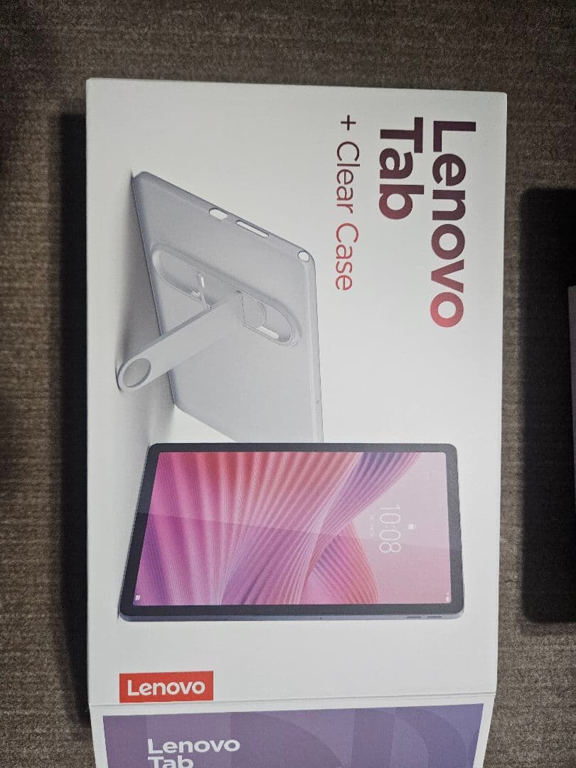 Lenovo Tab 10.1インチ FHD 4GB+64GB クリアケース付き
