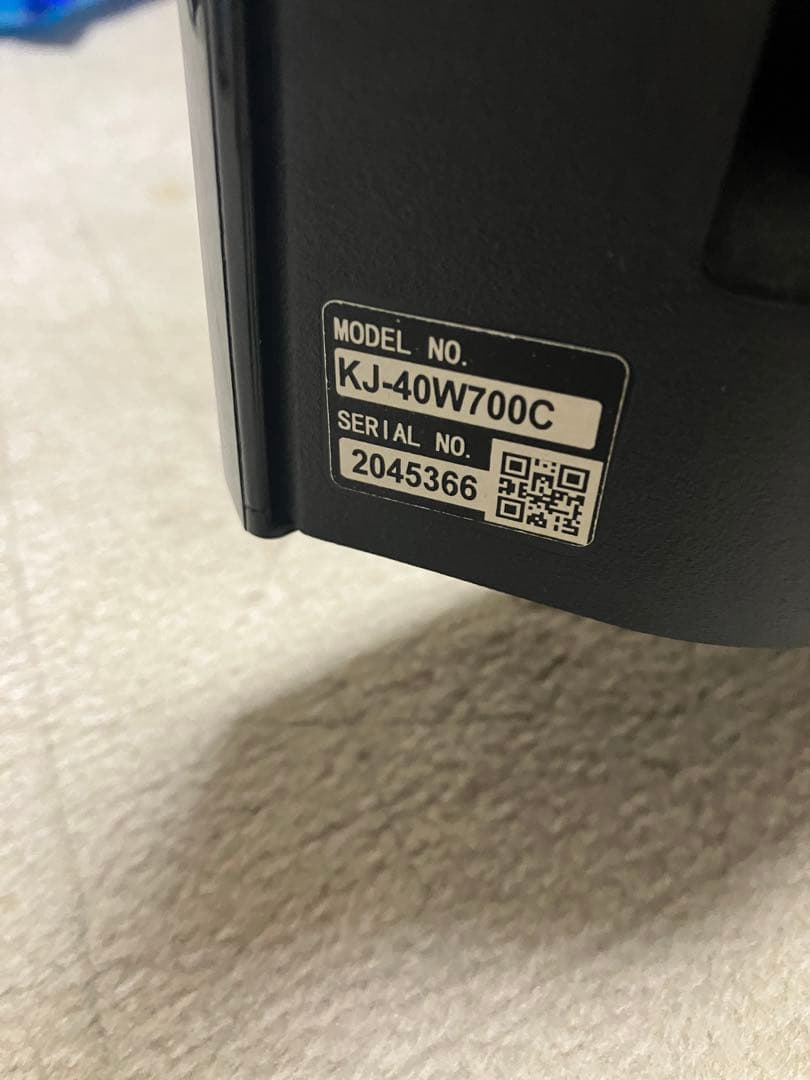 SONY 40V型 液晶テレビ BRAVIA 2015年製KJ-40W700C