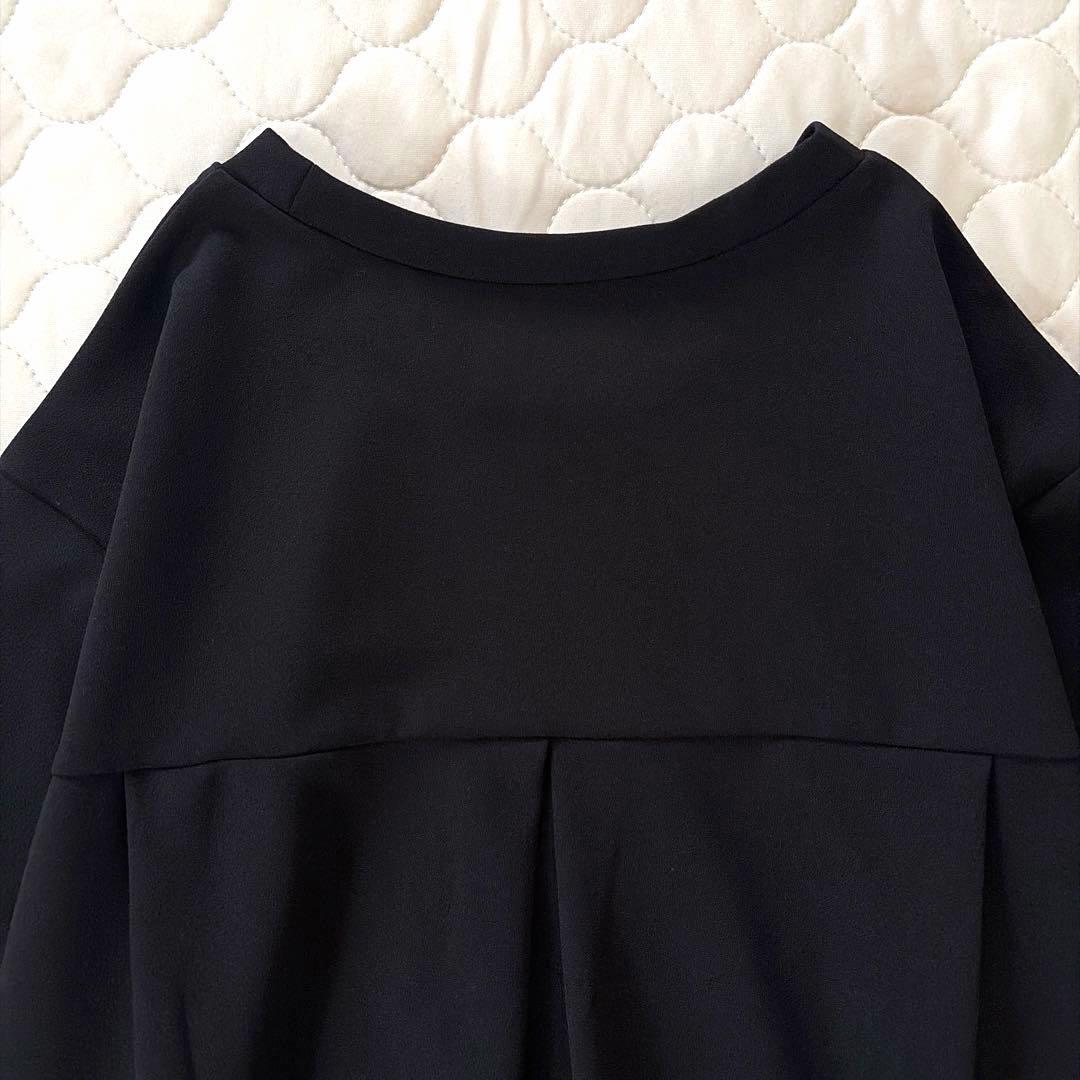 【美品】BEARDSLEY ビアズリー✴︎Tブラウス　ブラック　FREE