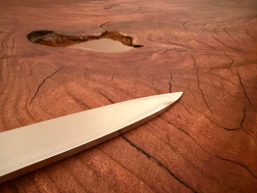 未使用⭐︎ 京都有次　刺身包丁　18センチ　登録有次　白紙鋼　柳刃包丁