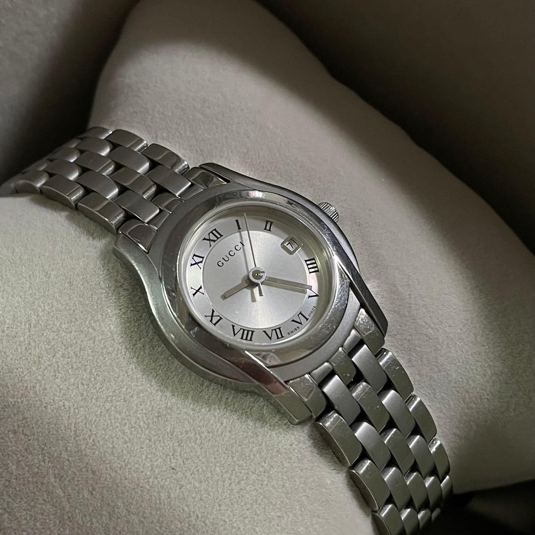 GUCCI 腕時計 ステンレススチール 5500L レディース