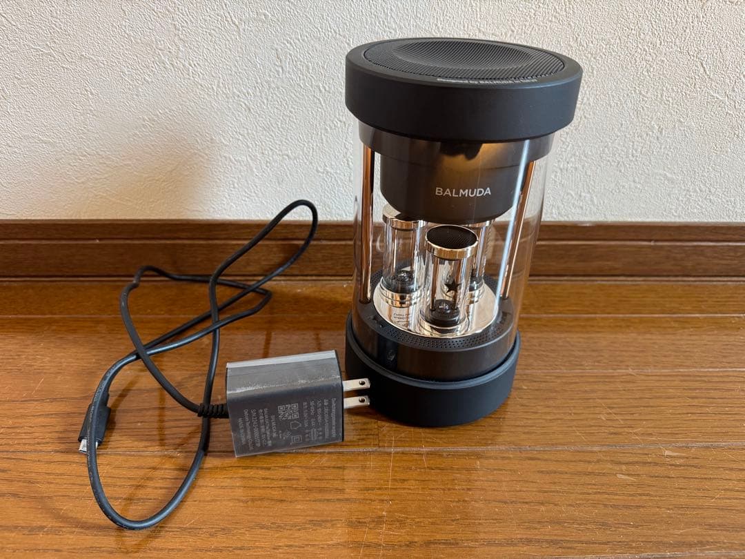 【BALMUDA】Bluetoothスピーカー ブラック M01A-BK