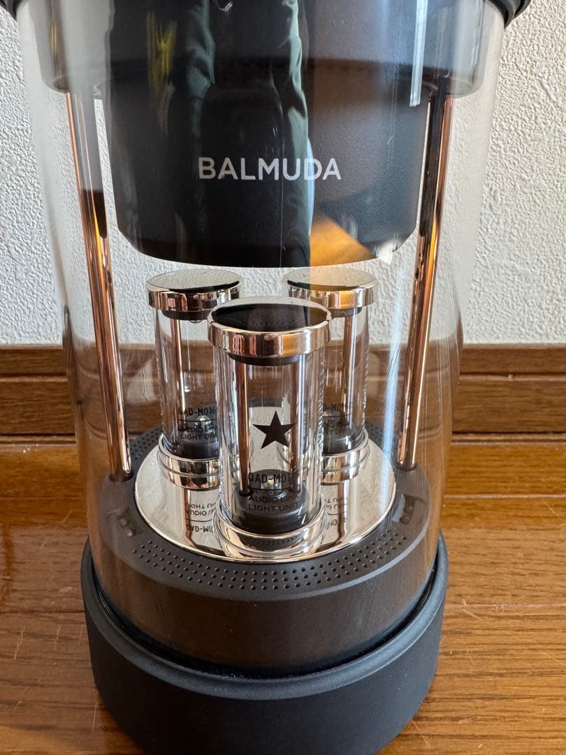 【BALMUDA】Bluetoothスピーカー ブラック M01A-BK