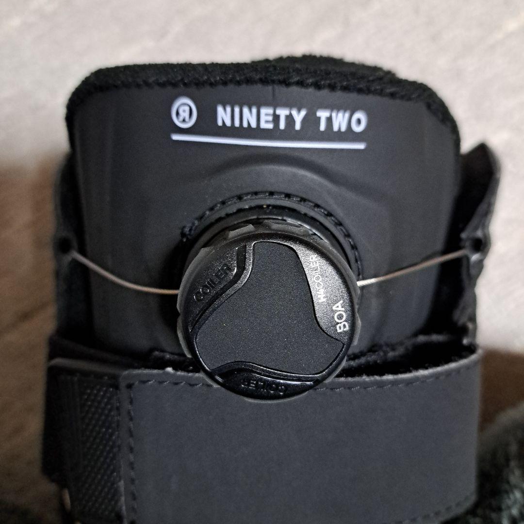 23-24 RIDE NINETY TWO スノーボードブーツ 7.5 ブラック