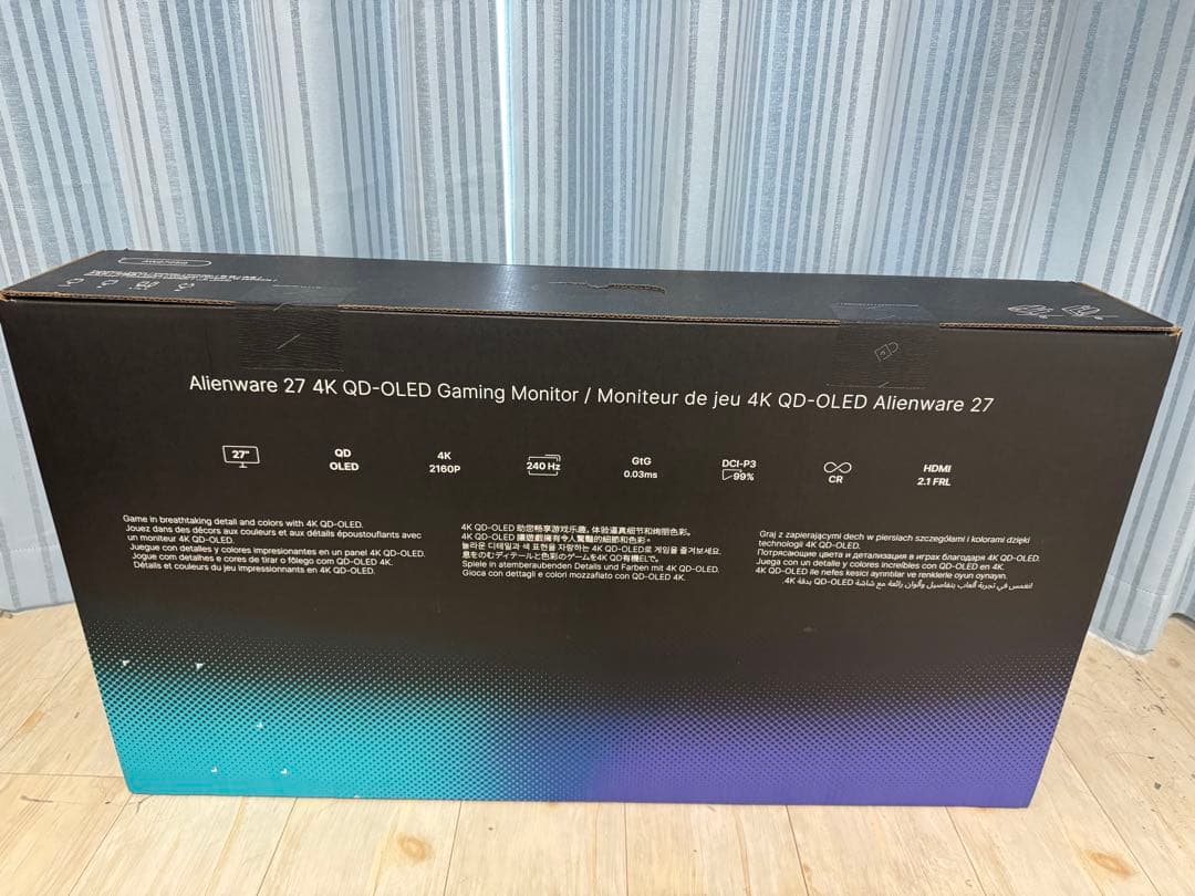 AW2725Q Alienware 27 4K QD-OLEDゲーミングモニター