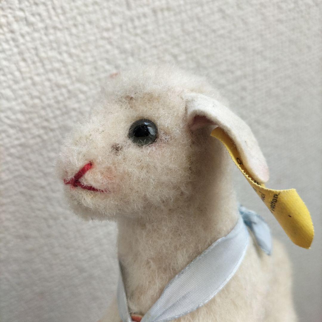 ビンテージ　シュタイフ　Lamby 羊 １４cm