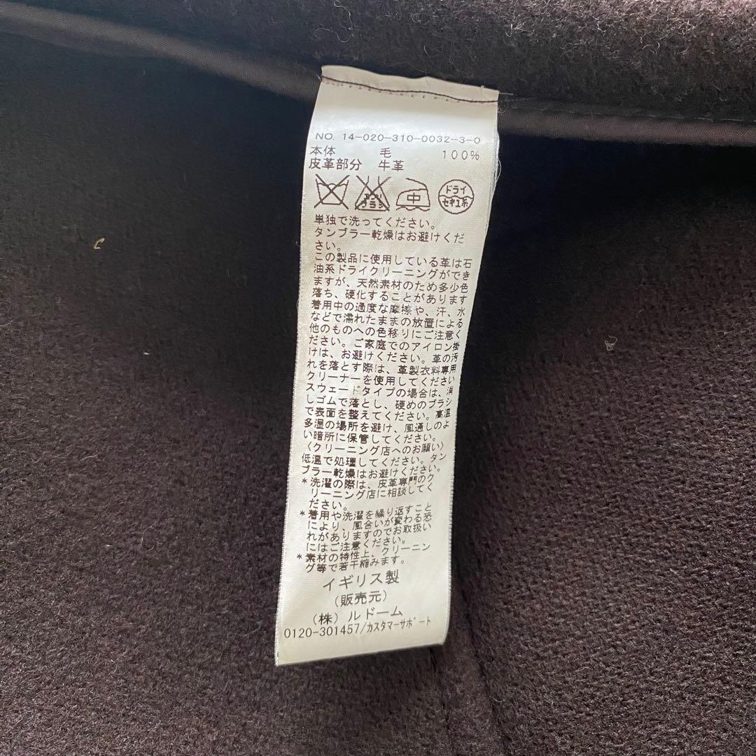 【ドルフィンです】INVERTERE コート　38 　MALLALIEUS