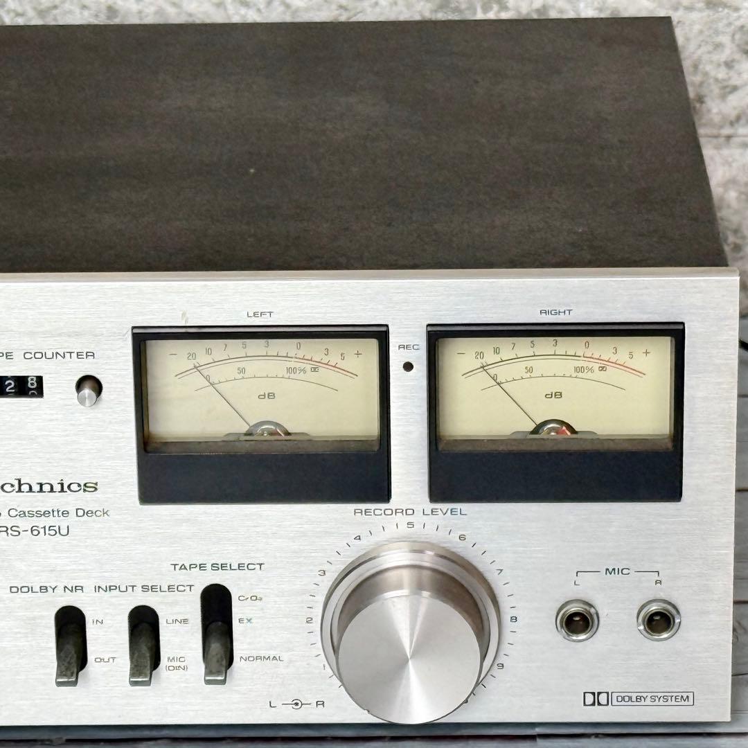 Technics ステレオカセットデッキ RS-615U