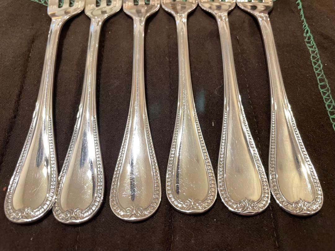 クリストフル　マルメゾン　ケーキフォーク×６本セット