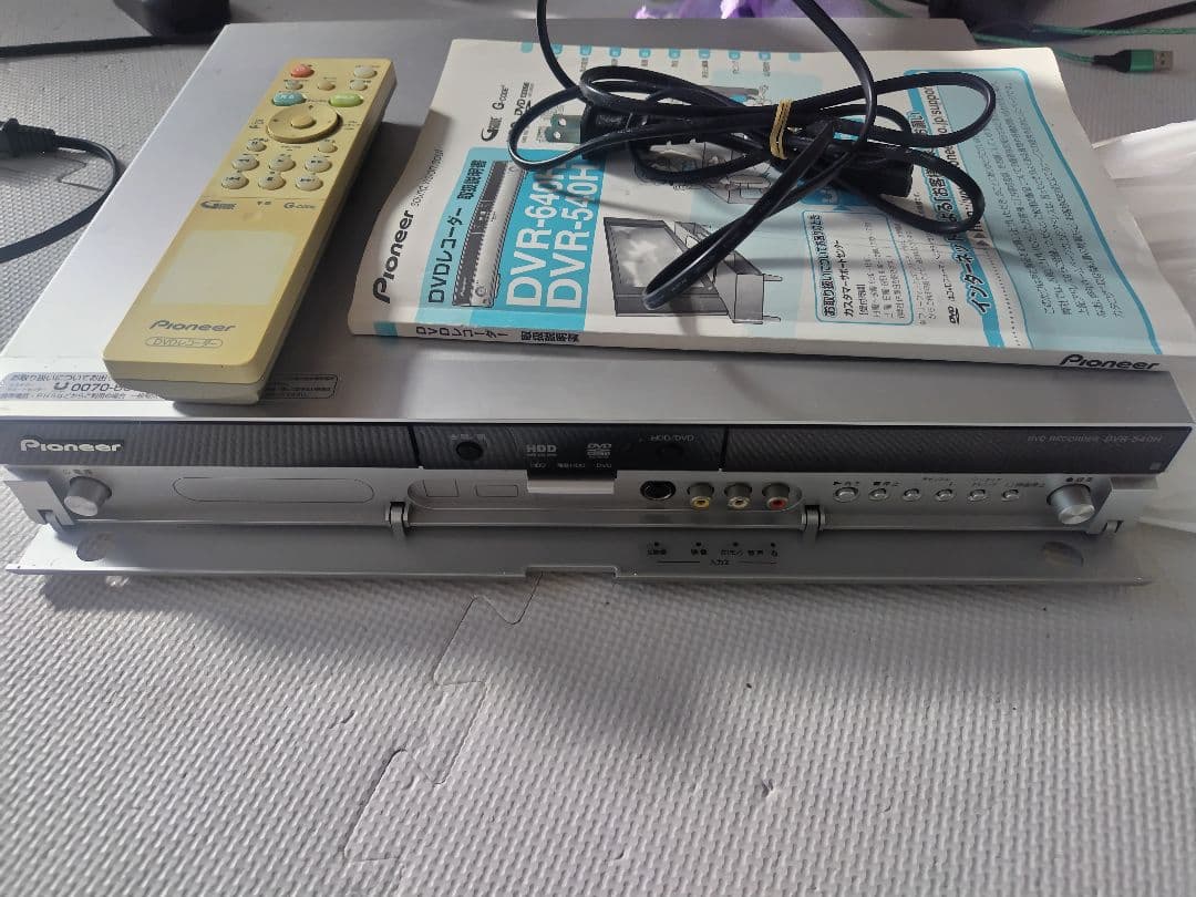 Pioneer DVR-540H DVDレコーダー