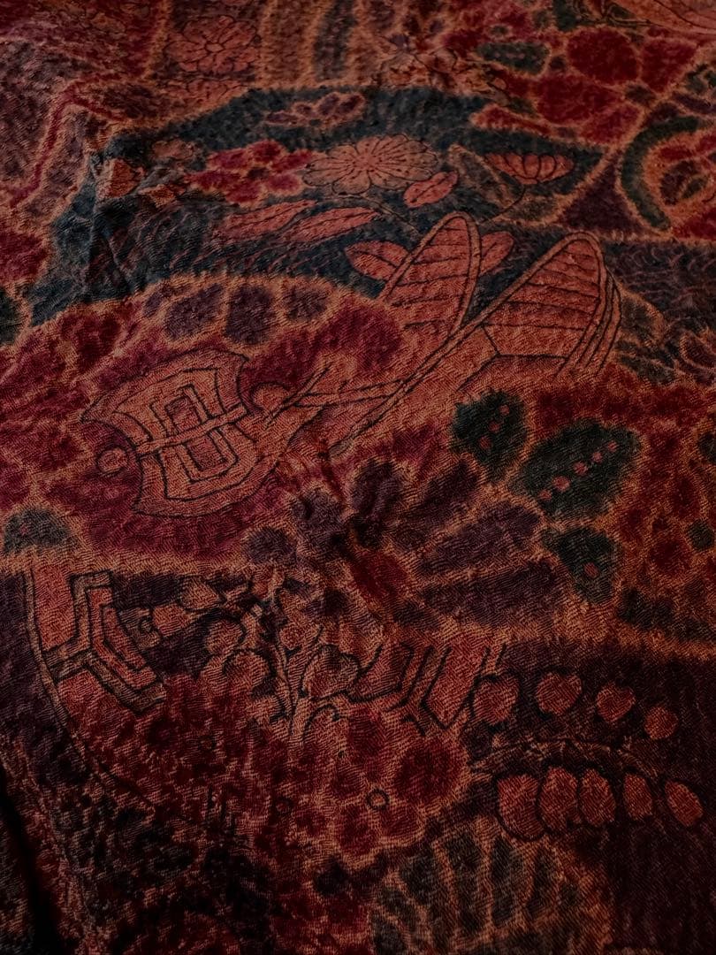 新春セール！未使用品　裄直しサービス　辻ヶ花模様　小紋着物