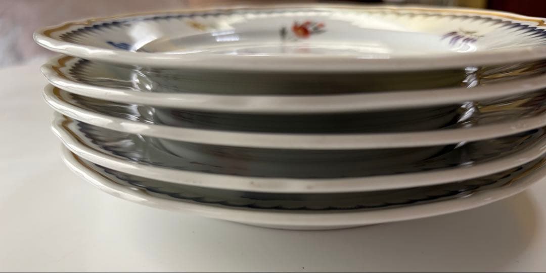 5枚セット！リチャードジノリ　イタリアンフルーツ　プレート19cm 皿